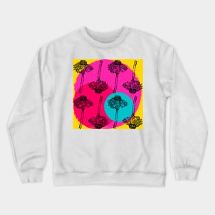 Everlasting Daisy Australian Native Wildflower Crewneck Sweatshirt